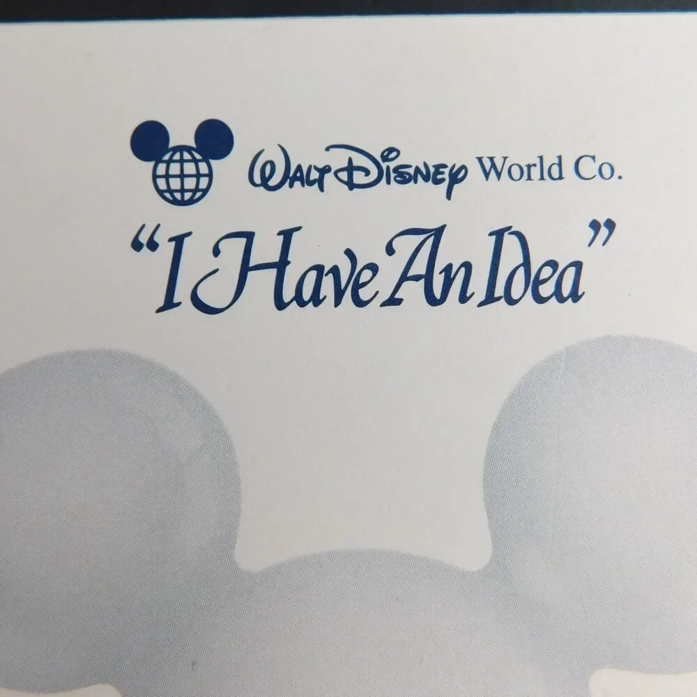Walt Disney Mickey Mouse Notepads Lot of 4, Contempo, WD World Ears, Stationery